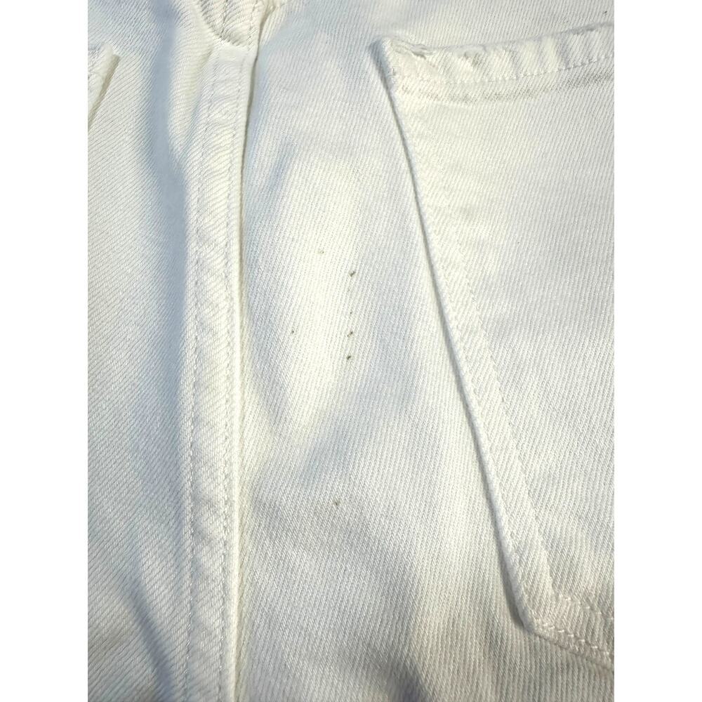 Agolde JEANS Riley High Rise Crop Button Fly Size 30 Distressed Pocket‎ EUC - Picture 14 of 16